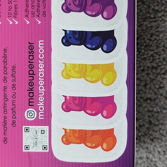 Make Up Eraser Gummy Bear 7 Day Set - Picture 3 of 9